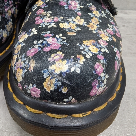 Dr. Martens 1460 Tydee Ditsy Floral Combat Boots Women's Size 6 - Picture 5 of 12